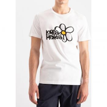 Camiseta Loreak Mendian Margarita Blanca