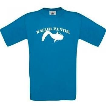Camiseta Pesca Pesca Fischer Waller Hunter Kultstyle S-XXL - Turquesa, XL