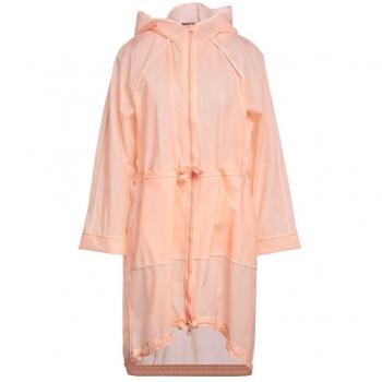 Elisabetta Franchi Pink Waterproof Long Jacket - IT42|M, Female, Rain Jacket with Elasticated Waist