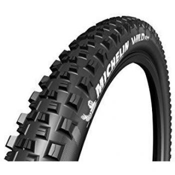 Michelin Wild Am Neumático de Bicicleta Unisex, Negro