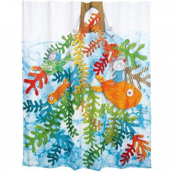 Laroom Cortina baño, Multicolor