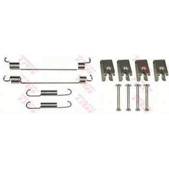 Juego de accesorios TRW SFK394 para zapatas de freno - Compatible con FIAT Panda II, Grande Punto y CITROËN Nemo Van