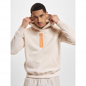 Alpha Industries Jet Stream White Logo Hoodie for Men XL