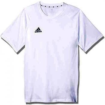 adidas Tan Tape T-Shirt Camiseta para Hombre, Blanco, Medium