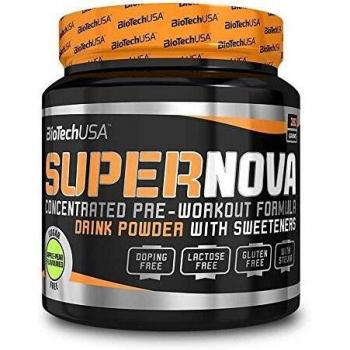 BioTech Super Nova Bebida y Batidos Nutritivos, Sabor Naranja y Mango - 282 gr