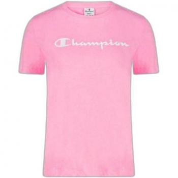 Camiseta Champion Crewneck Rosa para Mujer