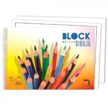 Bloc de dibujo Pacsa Sin recuadro 33 x 23 cm