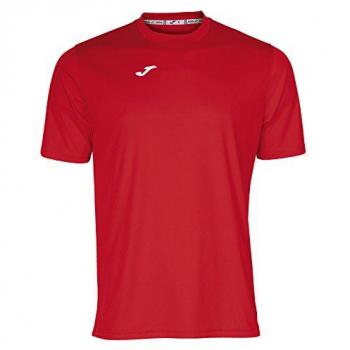 Joma 100052.600 - Camiseta de equipación de manga corta para hombre, color rojo, talla 6XS-5XS