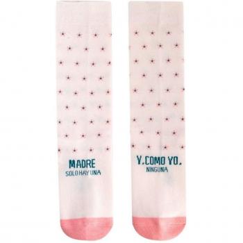 Calcetines Mr. Wonderful Madre Solo Hay Una y Como Yo Ninguna Talla 35-38 Regalo 10x5x13 cm