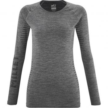 Camiseta de manga larga Millet Dry Warm Mujer Gris