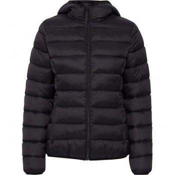 B-Young Women's Hooded Puffer Jacket Belena Black