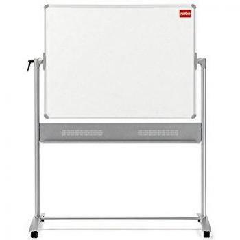 NOBO 1905240 - Pizarra BASIC melamina móvi1500X1200 mm color blanco