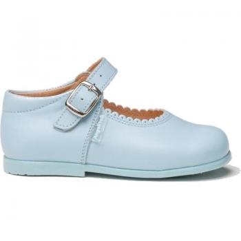 Zapatos de Niña Angelitos 500 Celeste BAILARINAS AZUL