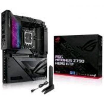 ASUS ROG MAXIMUS Z790 HERO BTF Placa Base para Gaming con Socket Intel LGA 1700, Soporta hasta 128GB de RAM DDR5, Incluye 1 HDMI y 2 Thunderbolt 4, Conectividad de Alta Velocidad con 6 SATA + 5 M.2, Amplias Opciones de Conexión con 9 USB 3.2 + 1 USB-C, V