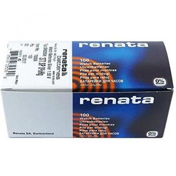 Batería de botón Renata 321 - Óxido de plata, 14,5 mAh, 1,55V, sin mercurio