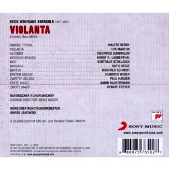 Korngold: Violanta