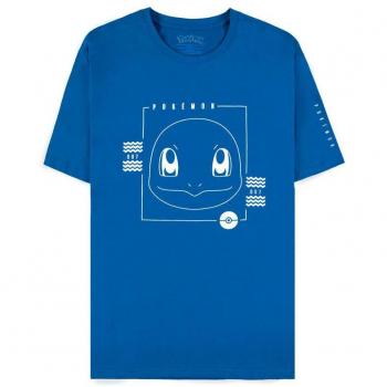 Camiseta Pokemon Squirtle Azul Talla M