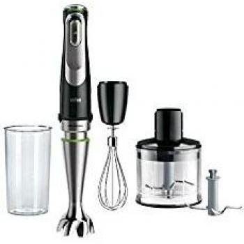 Braun MultiQuick 9 MQ9135XI Batidora de Inmersión 1200W, 0.6L, con Tecnología SmartSpeed, Negro y Acero Inoxidable