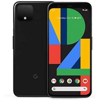 Google Pixel 4 (5,7 pulgadas, Android) Factory Unlocked SIM Free 4G/LTE (G020M UK Model) (Just Black, 128 GB)