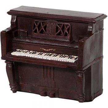 Caja de música vintage Biscottini 19x10,3x16 cm - melodía El Lago de los Cisnes - para adultos y niños