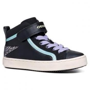 Geox Kalispera Girl Breathable High-Top Sneakers