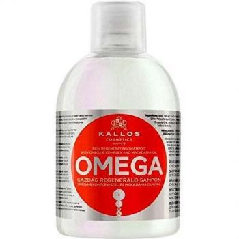Kallos Rich Regenerating Shampoo with Omega-6 Complex & Macadamia Oil 1000ml, white