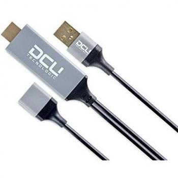Dcu Cable Conexión Adaptador De Smarpthone Y Tablet A Hdmi Plug&play Conectar Y Usar Compatible Android E Ios 1m