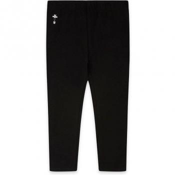 Legging de Niña con Cintura Elástica en Negro