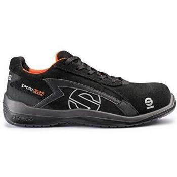 Sparco 0751648NRNR Zapatillas, Negro, 48