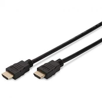 Digitus 3m HDMI High Speed Cable with Ethernet, Gold Plated Connectors, 4K UHD and 3D Compatible