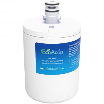 EcoAqua EFF-6005A Filtro de agua para frigoríficos compatible con LG LT500P 5231JA2002A