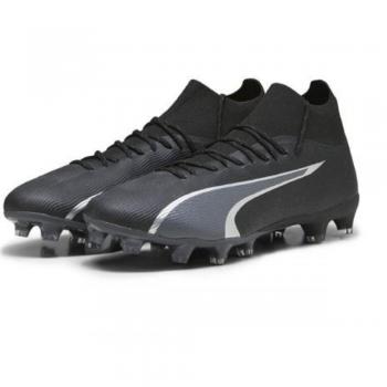Botas de fútbol Puma Ultra Pro FG/AG hombre, características: diseño ligero, tecnología de tracción avanzada, ajuste ceñido, material sintético duradero, suela FG/AG para césped natural y artificial, refuerzo en el