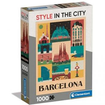 Puzzle 1000 Piezas Estilo Barcelona Multicolor