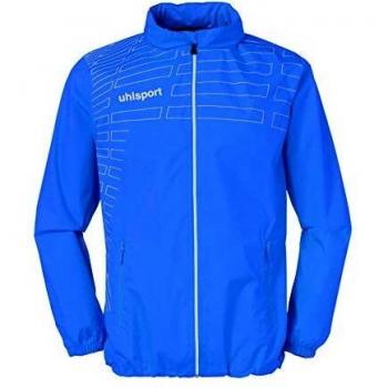 uhlsport Allwetterjacke Match - Chaleco de fútbol para Hombre, Color Azul, Talla 2XL