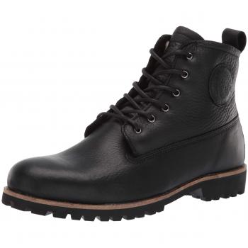 Blackstone Men's Fur-Lined Desert Boots - Black Size 8 UK