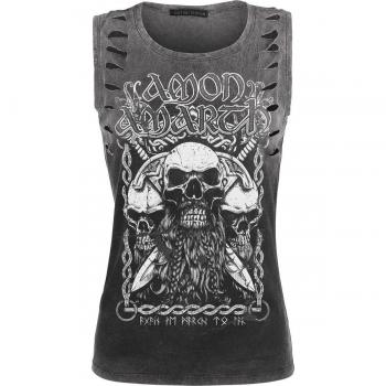 Amon Amarth Beardskulls Top Mujer Gris oscuro L