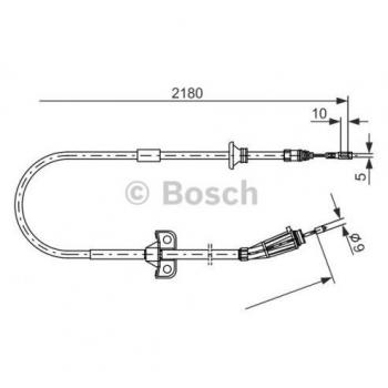 Bosch 1987477248 cable de freno