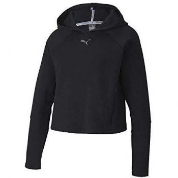 Puma Evostripe Hoody Sudadera, Mujer, Black, XS