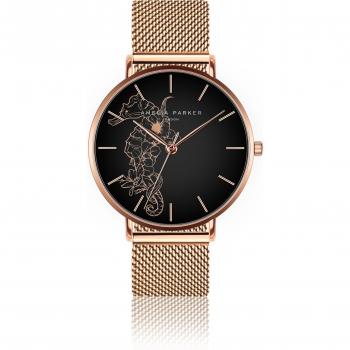 Amelia Parker Women's Mesh Watch - Rose Gold - 38 mm