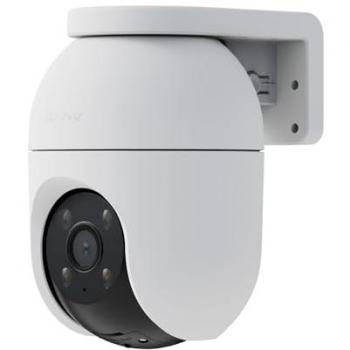 Cámara de Vigilancia WiFi Exterior EZVIZ C8c 4MP 360° con Seguimiento Auto-Zoom, Detección IA de Personas/Vehículos, Visión Nocturna a Color, Audio Bidireccional