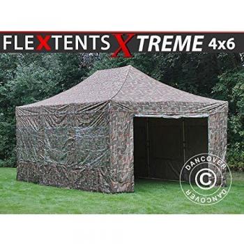 Carpa Plegable Rápida Camuflaje FleXtents Xtreme 50 4x6m