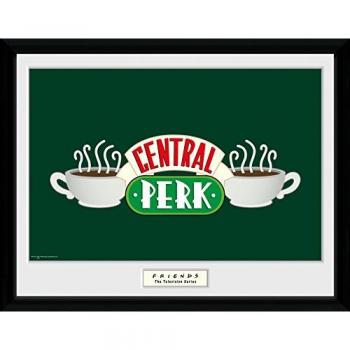 GB eye LTD, Friends, Central Perk, Fotografía enmarcada, 40 x 30 cm