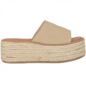 Chika10 Leather BONNA 24 Alpargatas de Plataforma Arena/Sand