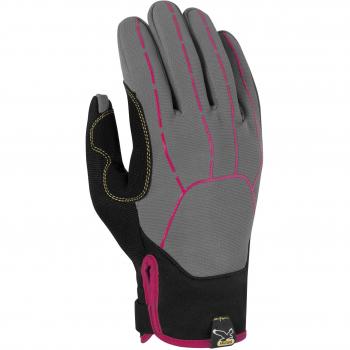 SALEWA Klettersteighandschuhe Rappel DST M GLV - Guantes para hombre, color gris, talla 3XL