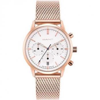 GANT Ladies Wrist Watch with Mineral Glass Rose Gold