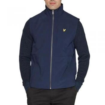 Lyle & Scott Men's Navy Softshell Gilet Bodywarmer