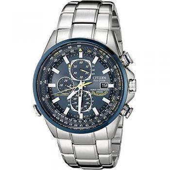 Reloj para hombre Citizen AT8020-54L con correa de acero inoxidable y cronógrafo, resistente al agua hasta 200 metros