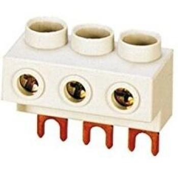 Eaton BK25/3-PKZ0 3-Phase Connection Clamp, 25 mm², Pack of 3
