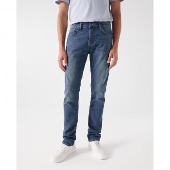 Salsa Jeans Vaquero de Hombre Regular Lavado Oscuro