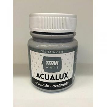 Acualux Satinado Gris Plata 843 - 100 ml